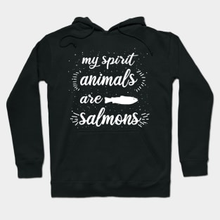 My spirit animal salmon Norway fishing love Hoodie